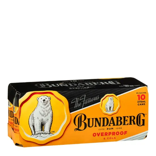 Picture of Bundaberg OP & Cola 6% 10 x 375ml