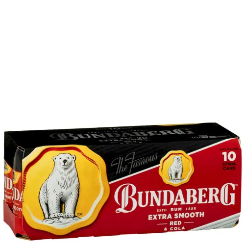 Picture of Bundaberg Red & Cola 4.6% 10x375ml